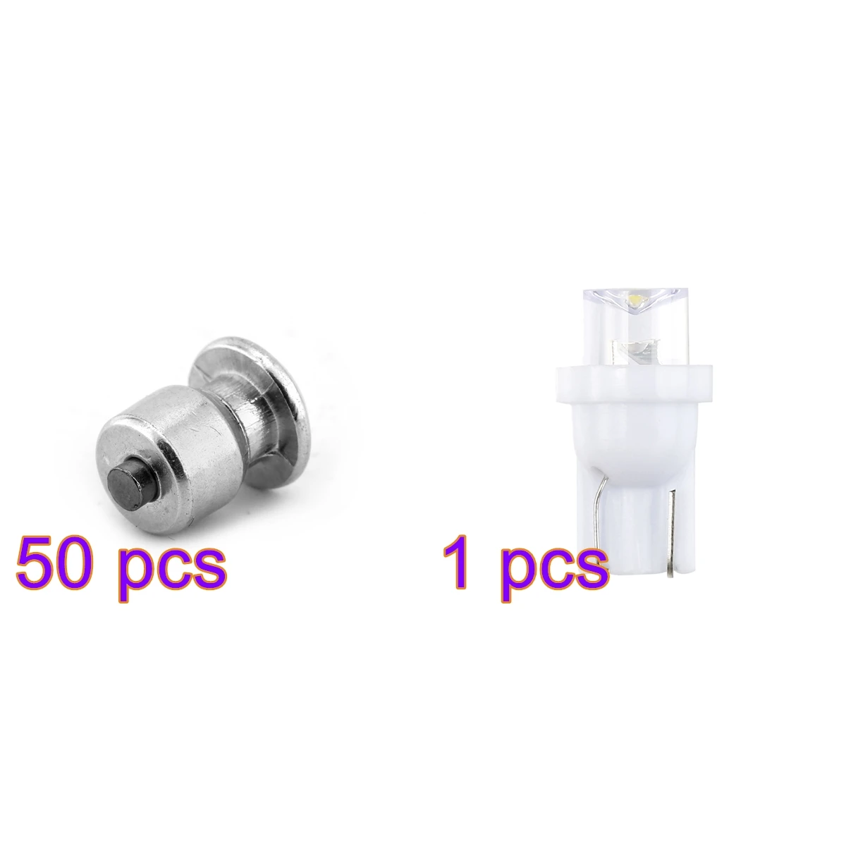

50 Winter Wheel Lugs Car Tires Studs Screw Snow Spikes Wheel Tyre Snow Chains Studs For Shoes ATV Car Motorcycle Tire 1 pcs bulb