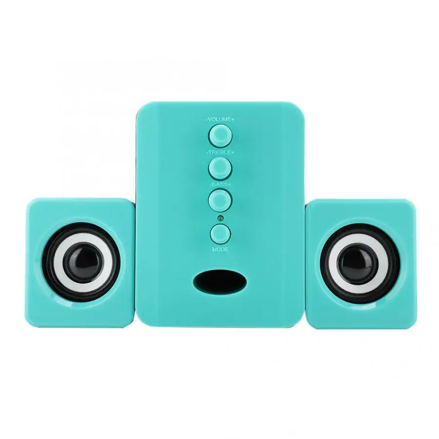 Сада D-202 Bluetooth Динамик питаемые через USB порт 5V 2 1 окружающие СТЕРЕО Bass для iPad/для
