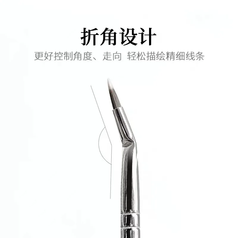 

5Pcs Women Eyeliner Brush Cosmetic Eye Brush Eyeshadow Eye Brow Tool Lip Repeated Use DIY Makeup Brush