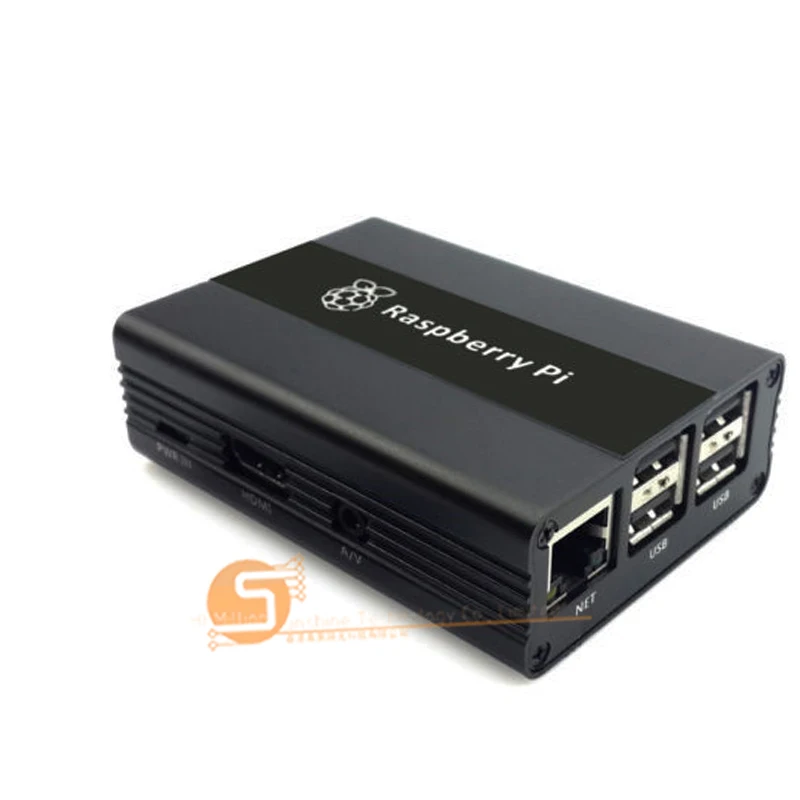 Raspberry Pi алюминиевая оболочка 3 металлическая защитная коробка для pi 3B/3B