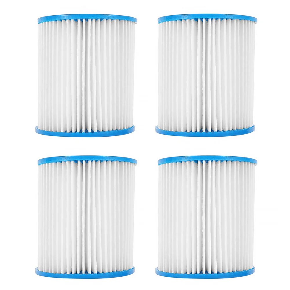 

4Pcs Pool Replacement Filter Swimming Pool Water Pump Filter Water Cleaning Kit
