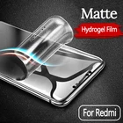 Матовая Гидрогелевая пленка для Xiaomi Redmi Note 10, 10S, 9S, 9T, 9, 8T, 8, 7, 7S, K40 Pro Plus Max, Защитная пленка для экрана Remi 9A, 9C, не стекло