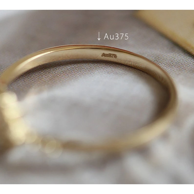 Простое минималистичное составное кольцо в виде снежинки твердого цвета 9k