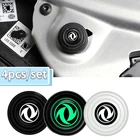 4 шт. амортизирующие прокладки для автомобильной двери светлый немой стикер для DongFeng S30 A60 L60 360 370 SX5 X6 A9 C35 C36 K06 K07 V27 V29 MX6