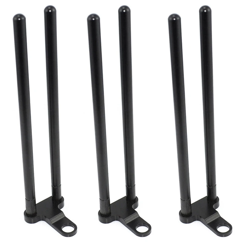

Carp Fishing Accessories Aluminum Alloy Black Hook Rod Ears for Anti-Theft Alarm Windproof Hook Rod Carp Fishing Tackle