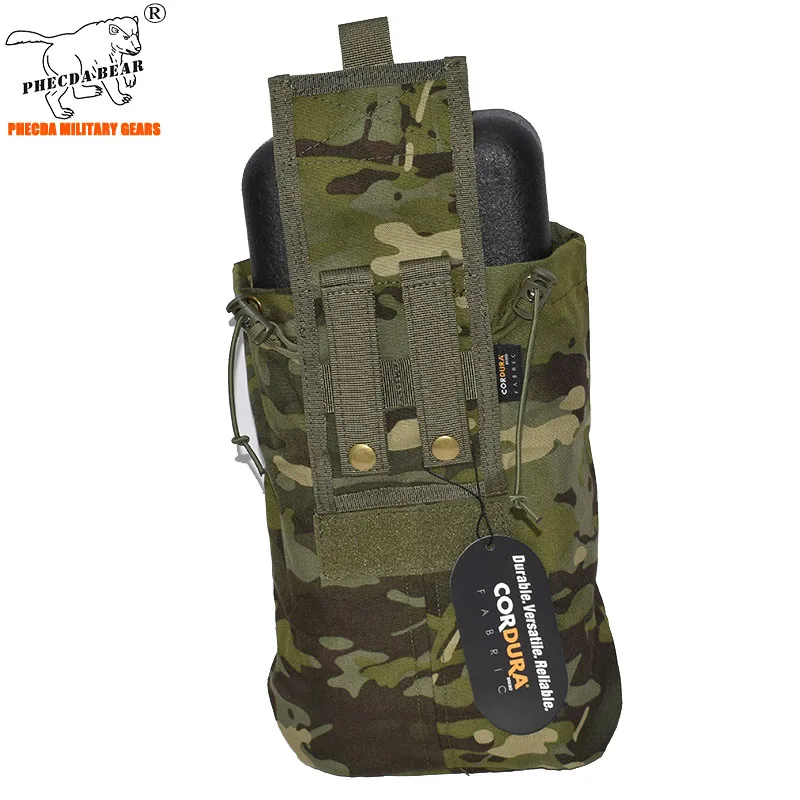 500D Cordura MOLLE мультикам Тропик Тактический Дамский мешок Открытый Охота подсумок
