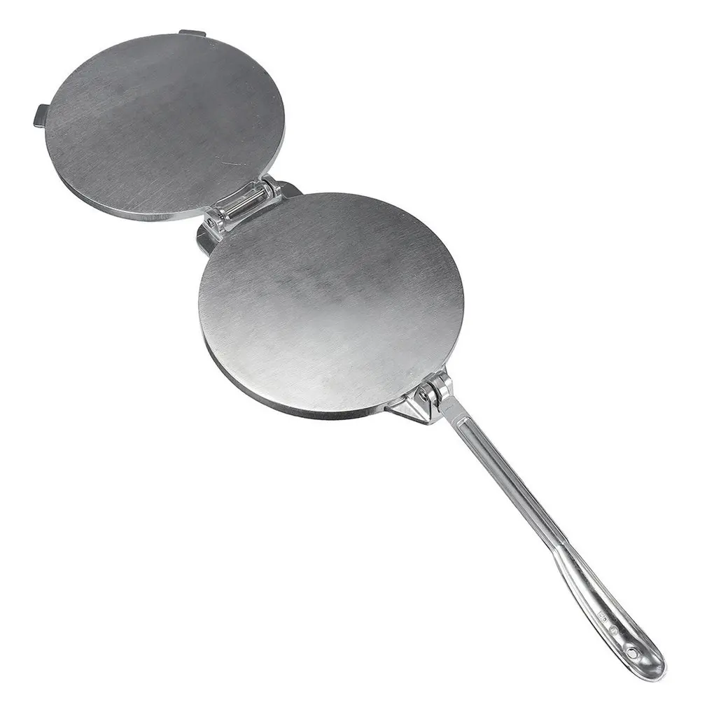 

Aluminum Cake Press Tortilla Maker Press Heavy Meat Press Foldable Gadgets Bakeware Kitchen Accessories Tools DIY Pie Tools