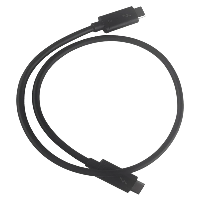 Кабель Thunderbolt 3 Usb 1 Usb-C Male To 40 Гбит/с к кабель 50 см | Электроника