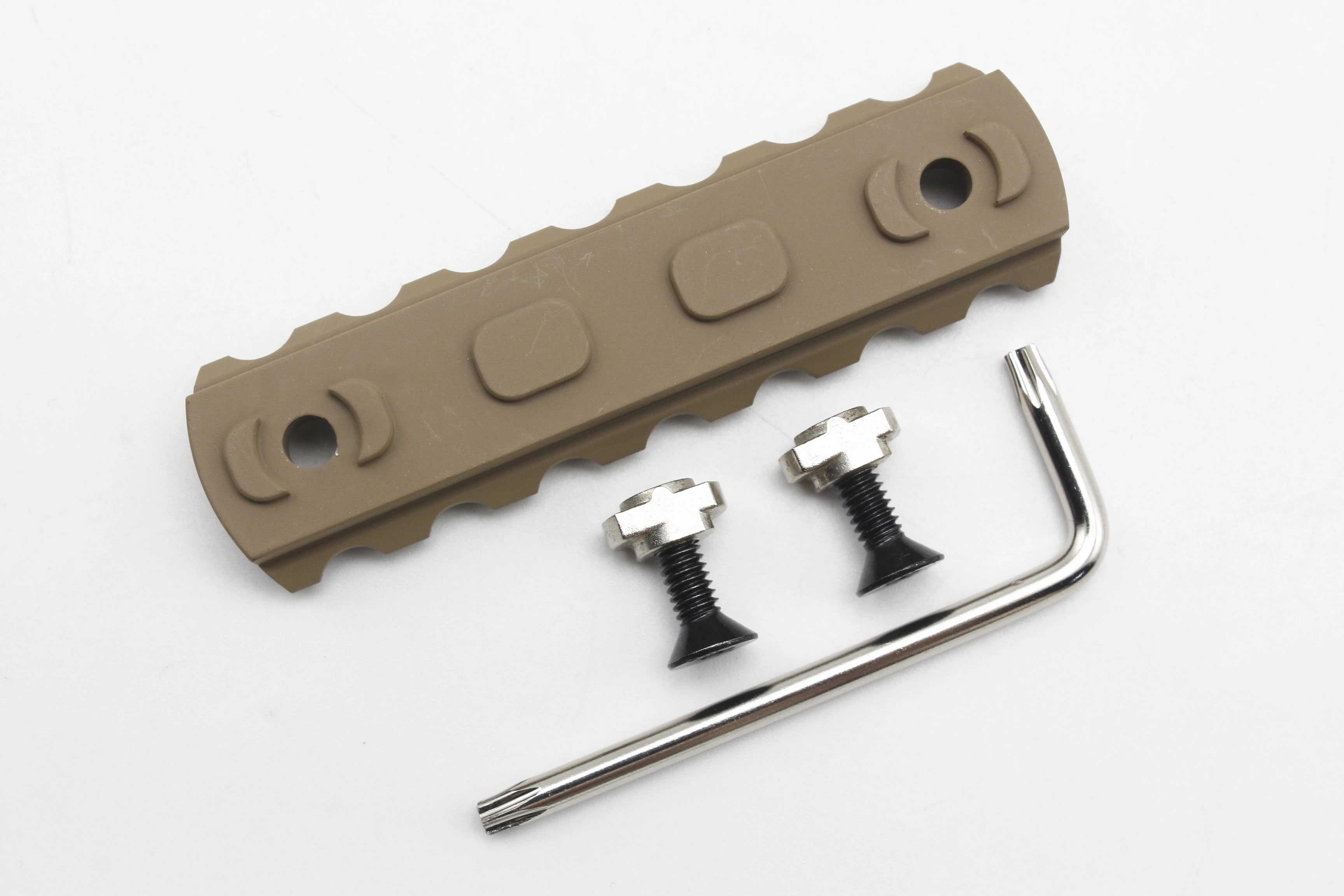 7 слотов Алюминиевый Keymod / M lok рельсовые секции сегментный Пикатинни/система