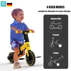 Детская трехколесная коляска Uonibaby, 5 в 1, двухколесный велосипед, скутер, От 1 до 6 лет, подарок для маленьких девочек и мальчиков