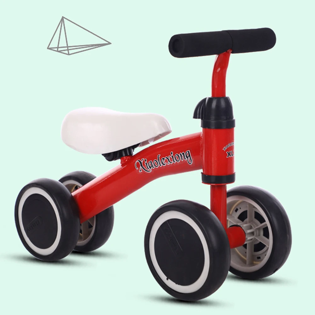 4-колесный Балансирующий велосипед для ходьбы обучающий малышей детские товары
