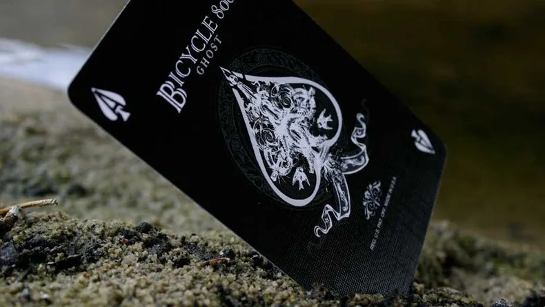 1 колода Ellusionist велосипедные карты черный призрак велосипед игральные Регулярный