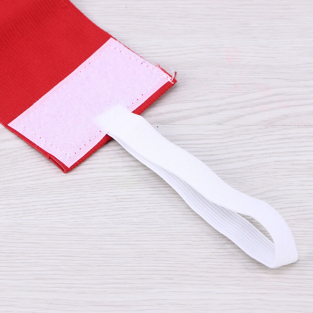 

Football Soccer Captain Armband Adjustable Soccer Rugby Basketball Player Bands (Black)