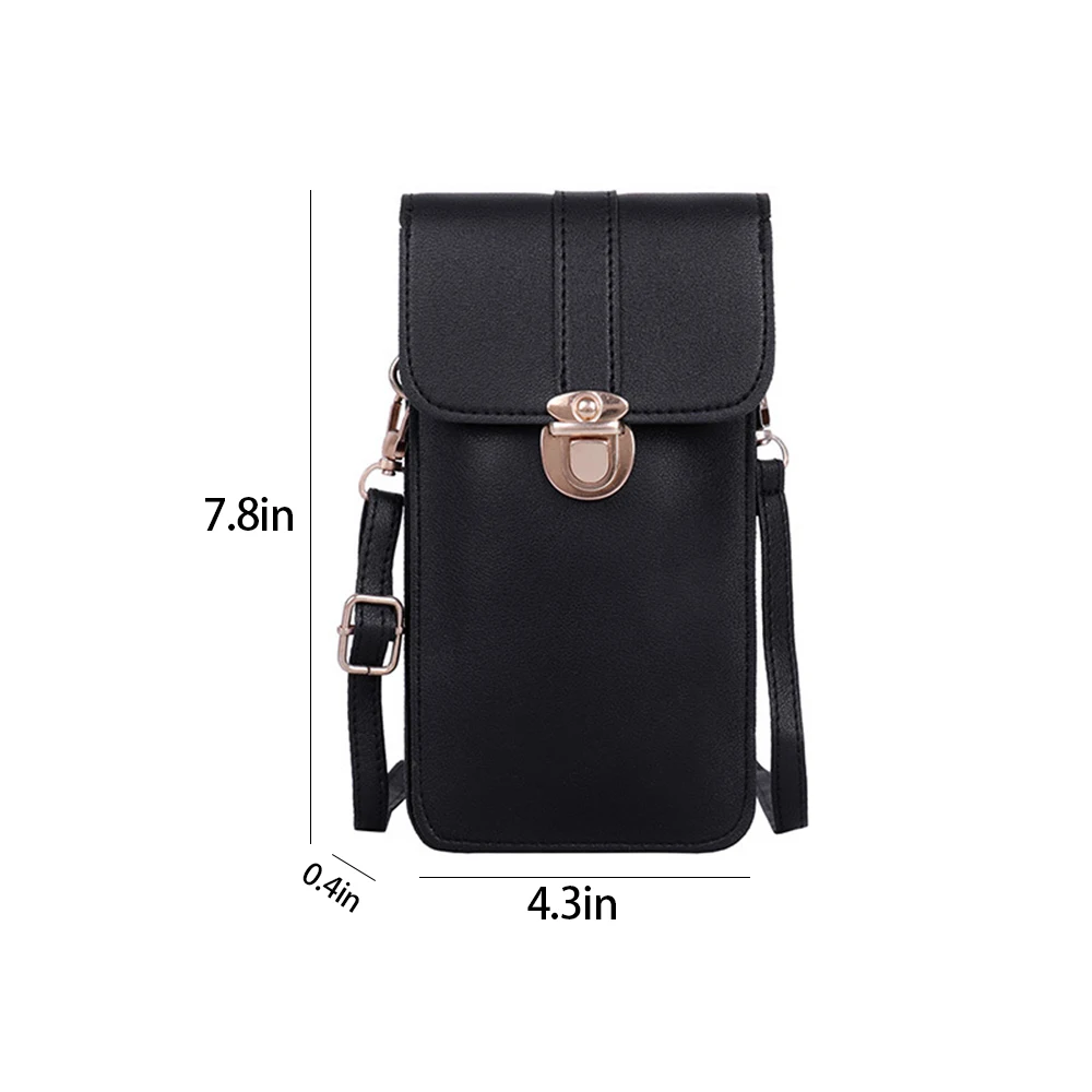 

Hot Sale Women's Crossbody Small shoulder Cell Phone Purse bag Touch Screen Phone Pocket Wallet Pouch Case For