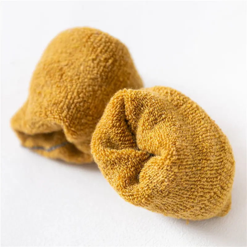 10 Pairs Per Set Autumn and Winter New Women's Socks Solid Color Female Socks Thickened Socks Floor Socks Manufacturer Wholesale