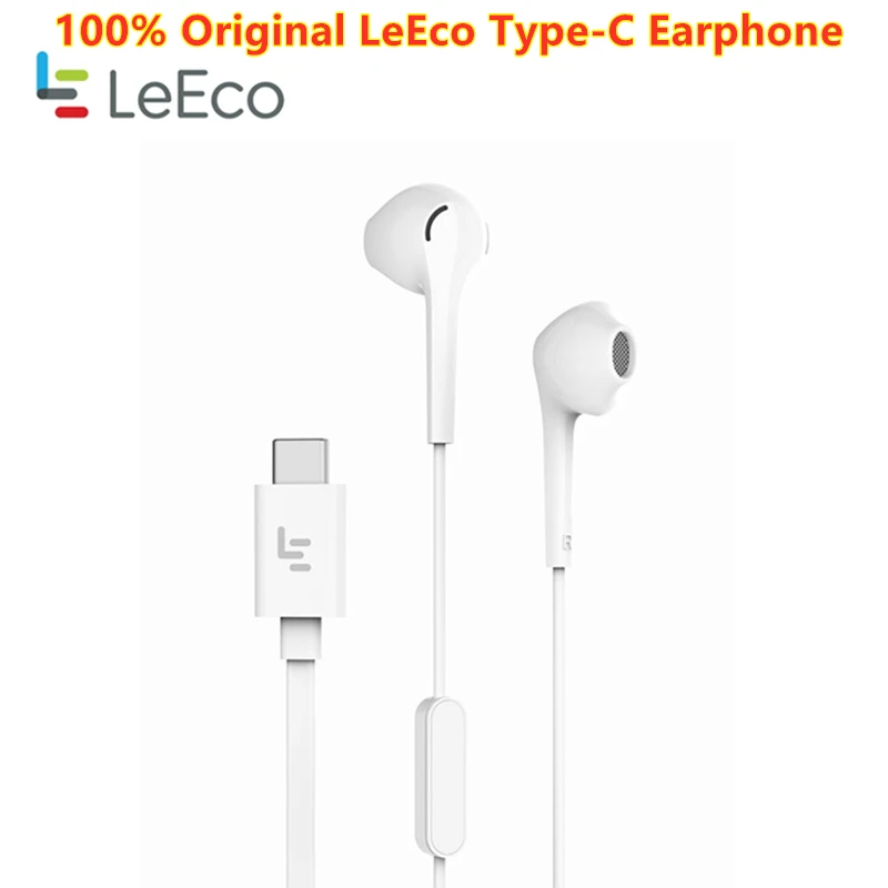 Оригинальные наушники Letv Leeco CDLA с разъемом типа C Hi Fi со встроенным непрерывным