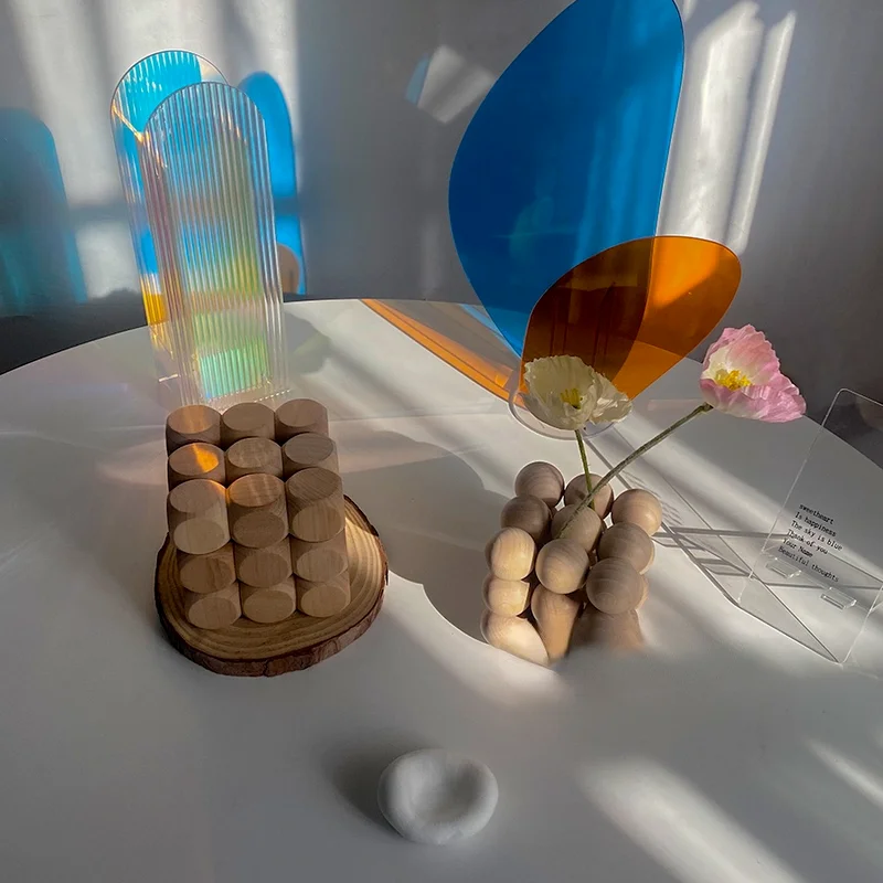 Скандинавский оригинальный самодельный дизайн из цельного дерева | Дом и сад