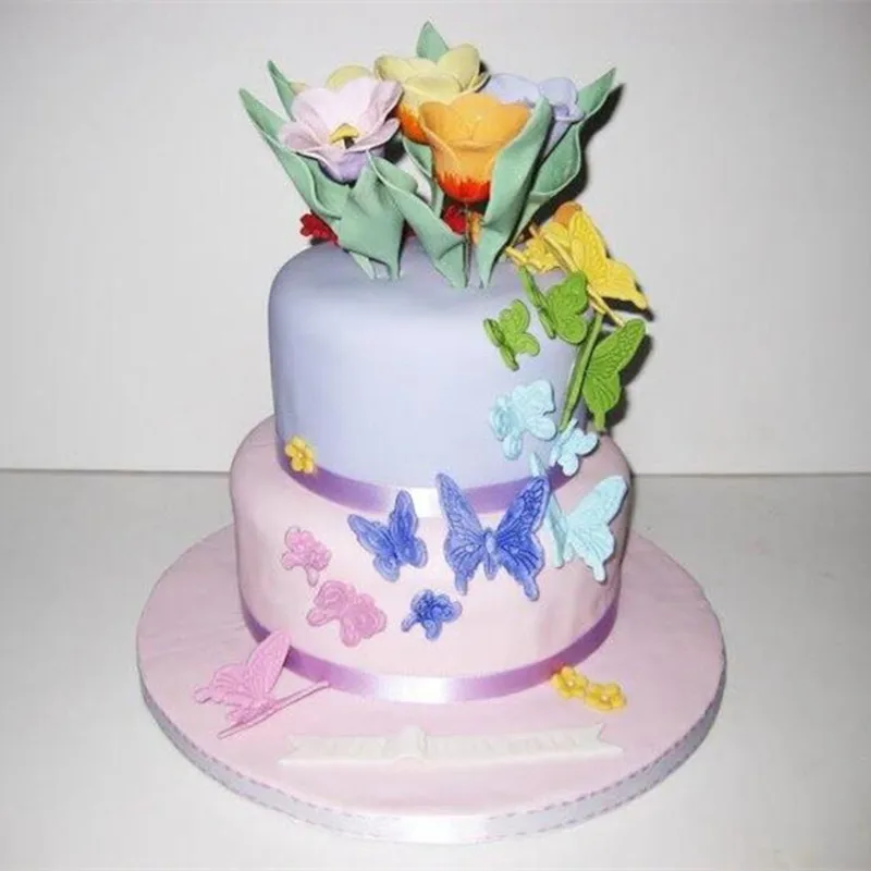 2 искусственных формы для торта размера пластиковый инструмент украшения тортов