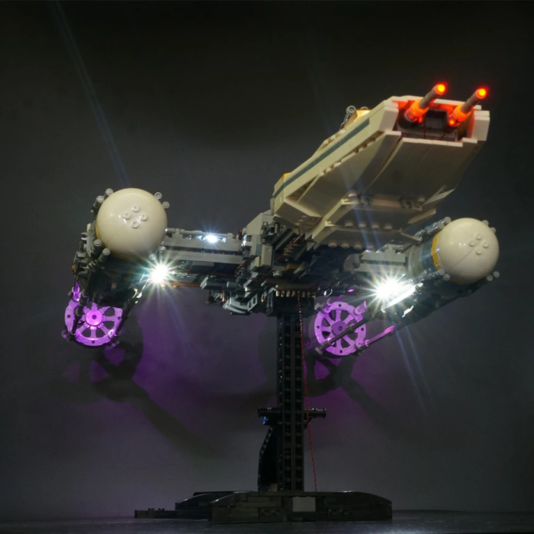 

Building Blocks LED Lighting Kit for Y-wing Starfighter 75181 (Only LED Light, No Block Kit)