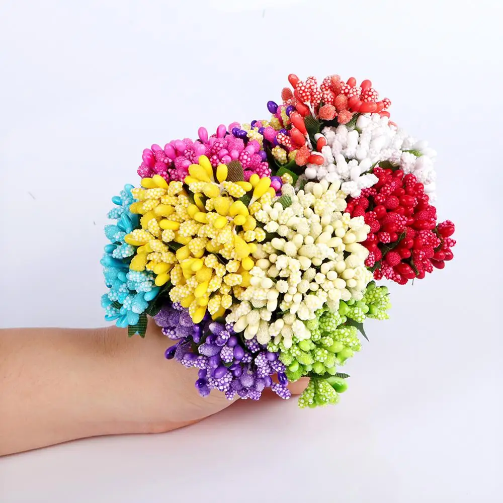 5 партий данного товара модные 12 шт./лот искусственный цветок проволоки стебель