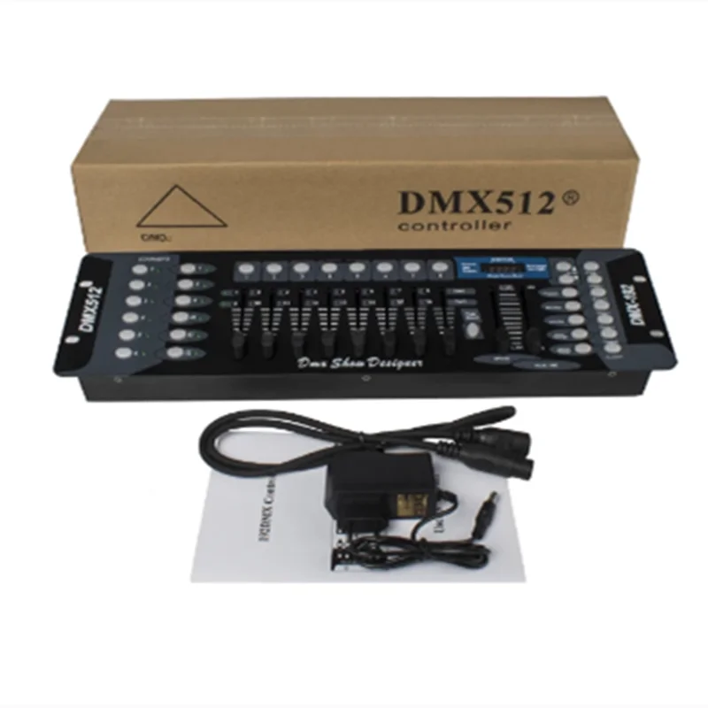 

Бесплатная доставка Новый 192 DMX контроллер диджей оборудование DMX 512 консоль сценическое освещение для светодиодный Par движущиеся головы точ...