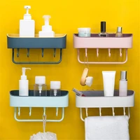 wall hook multi function washbasin drain rack kitchen debris can be hung no trace hook bathroom plastic hook crochet