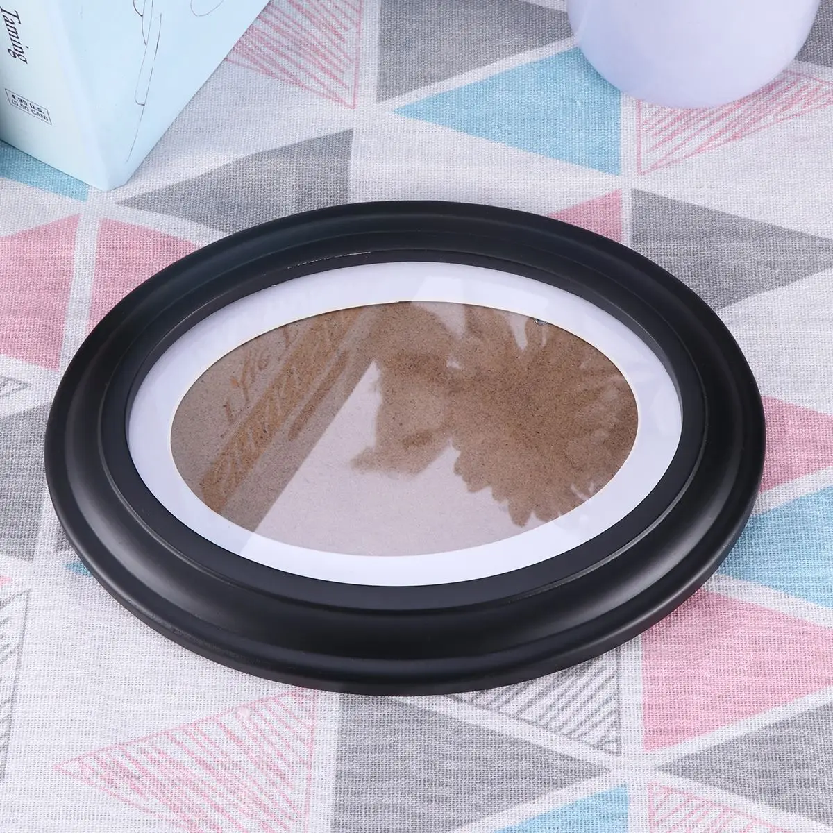 7 дюймов Классическая овальная деревянная рамка для картин настенное