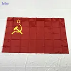 Xuthus Бесплатная доставка 90x150 см красный флаг СССР Союза Советских Социалистических Республик СССР