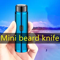 electric mini razor portable car razor travel beard knife self service barber