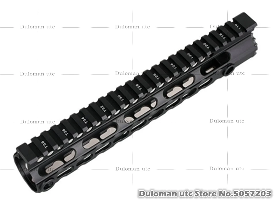 Duloman utc MI KeyMod бесплатно поплавок Handguard Тактический 10 дюймов легкий металлический рельс системы для страйкбола AEG/GBB винтовки
