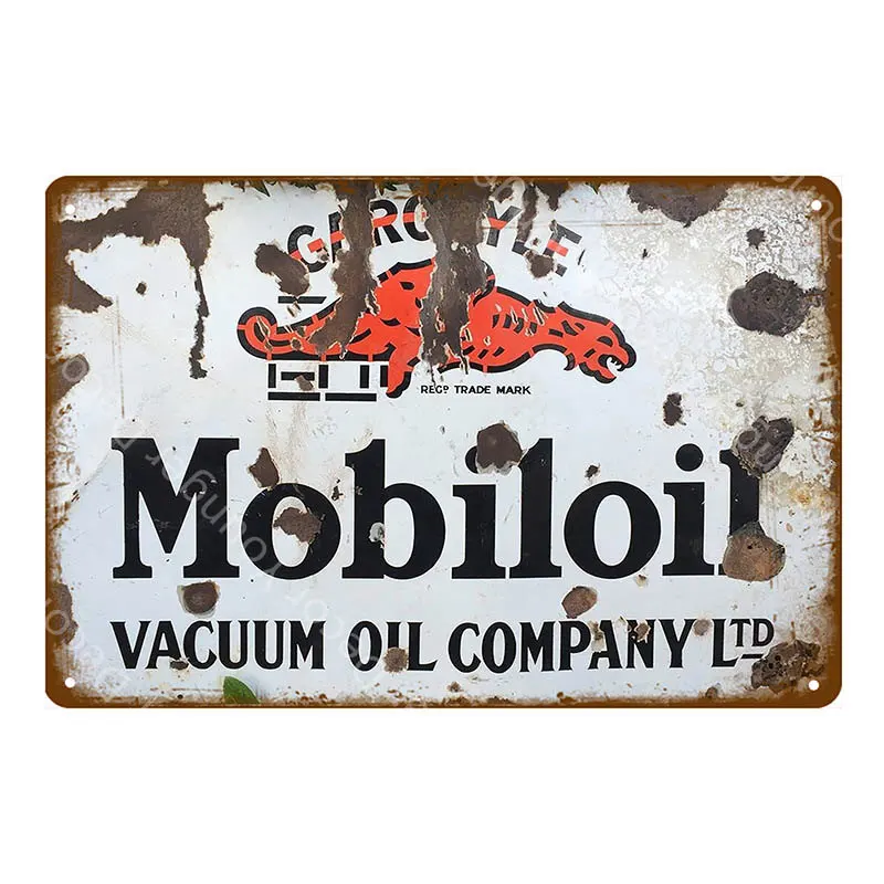 Gilmore бензиновый Декор Esso Castrol Texaco Rocket Motor Oil винтажный металлический постер для паба бара гаража табличка Ретро жестяная вывеска YI-089 - Цвет: YD2610EI