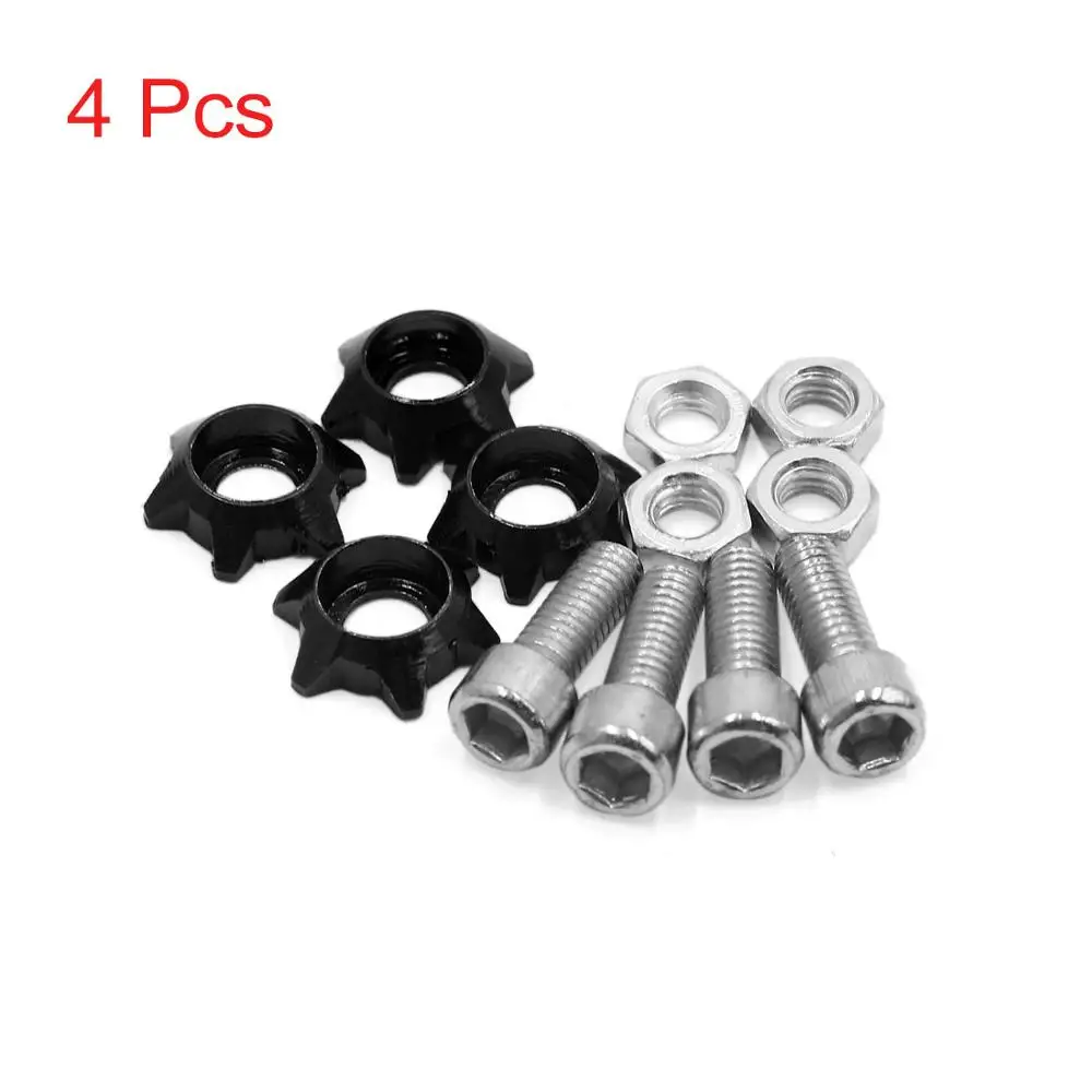 Uxcell 4 шт./компл. Универсальные Металлические шестигранные болты 6 мм для