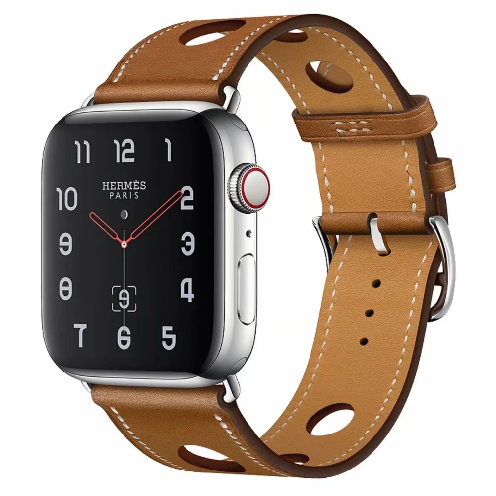 Кожаная Петля для Apple Watch Band 42 мм 38 40 44 мм|Ремешки часов| |