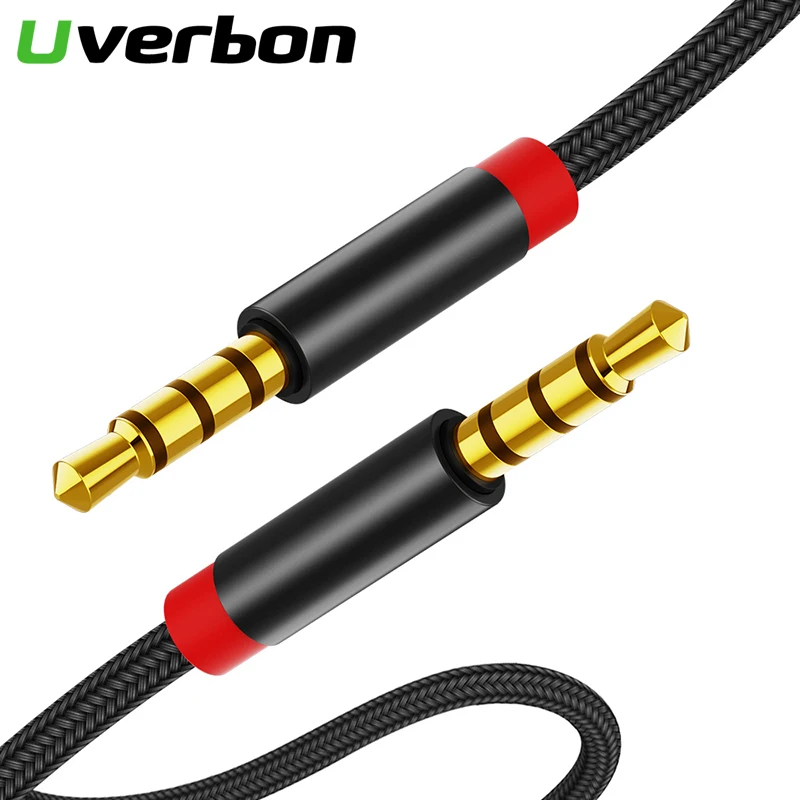 

3.5mm Jack AUX Audio Cable With Microphone Audio Speaker Cable Male To Male Headphones For Car AUX Cord Phone For Xiaomi redmi