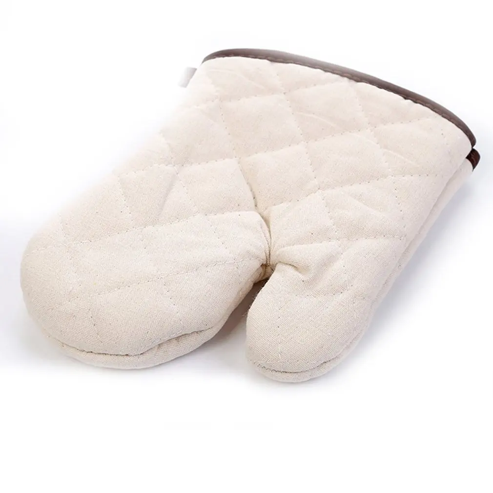 

Glove Thick Cotton Microwave Oven Gloves Heat Resistant Heat Insulation Gloves Oven Baking Anti-scald Gloves