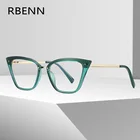Очки для чтения женские RBENN, кошачий глаз, с защитой от сисветильник света, для чтения Пресбиопии, + 0,5, 0,75, 1,50, 2,25, 2,50, 2,75