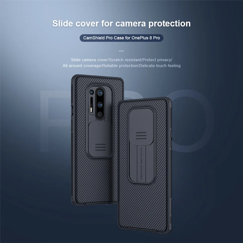 Чехол NILLKIN для Oneplus 8 Pro противоскользящий чехол камеры 8|Бамперы| |