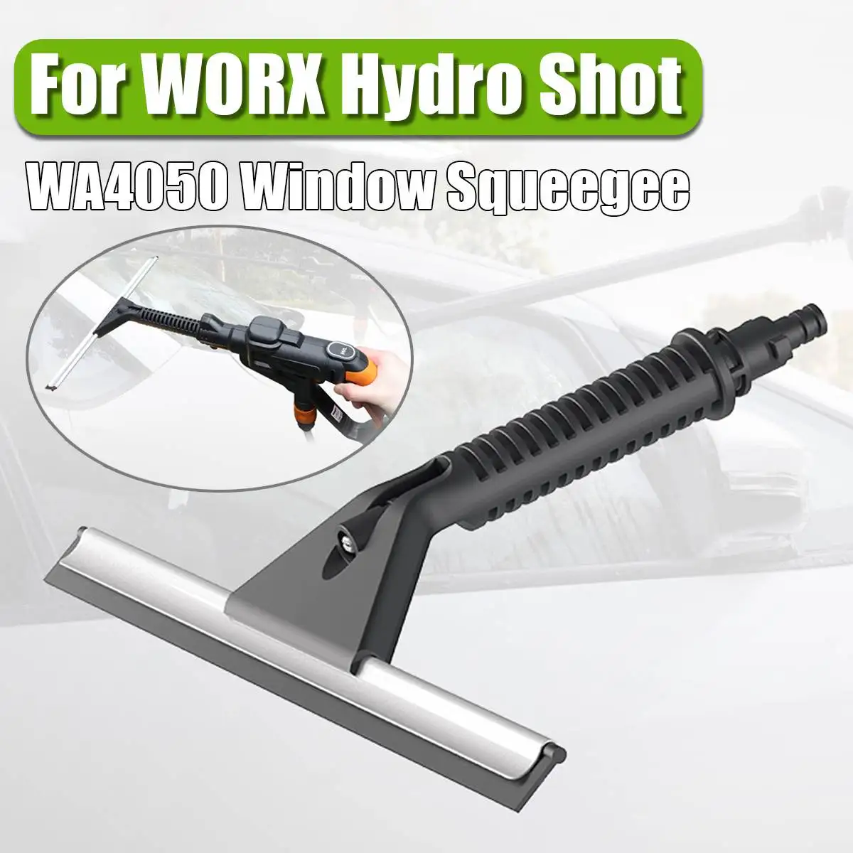 Черное окно Ракель с распылителем воды аксессуар для WORX WA4050 автомойка