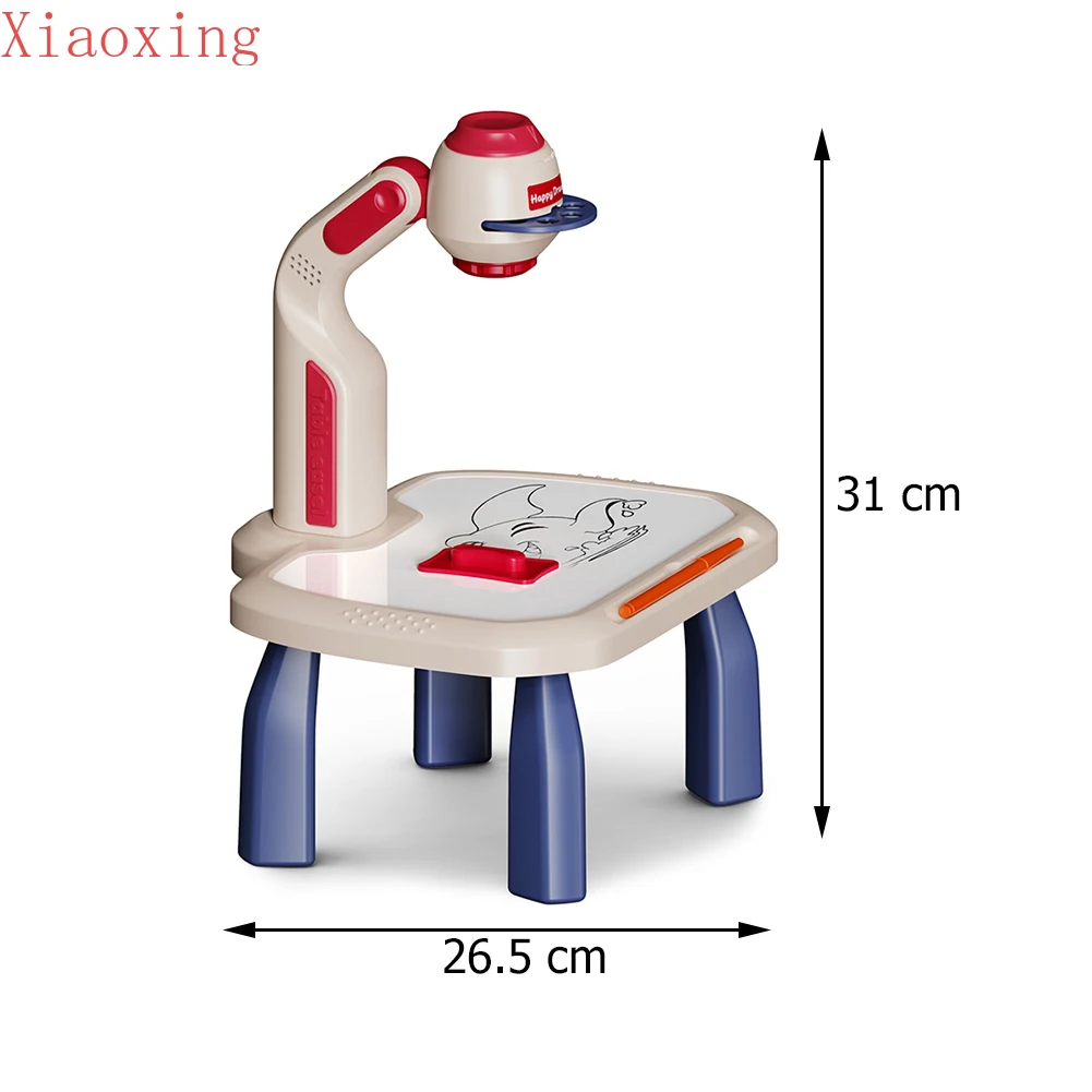 Детский светодиодный проектор художественный стол для рисования игрушки