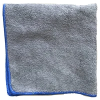 Синий 13,7 ''x 13,7'' универсальные тряпки из микрофибры для очистки от пыли темно-серые тряпки - Цвет: Синий