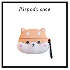 Чехол Corgi Dog для Airpods, чехол для беспроводных наушников, чехол для зарядки наушников, Защитные чехлы для Apple AirPods 1 2