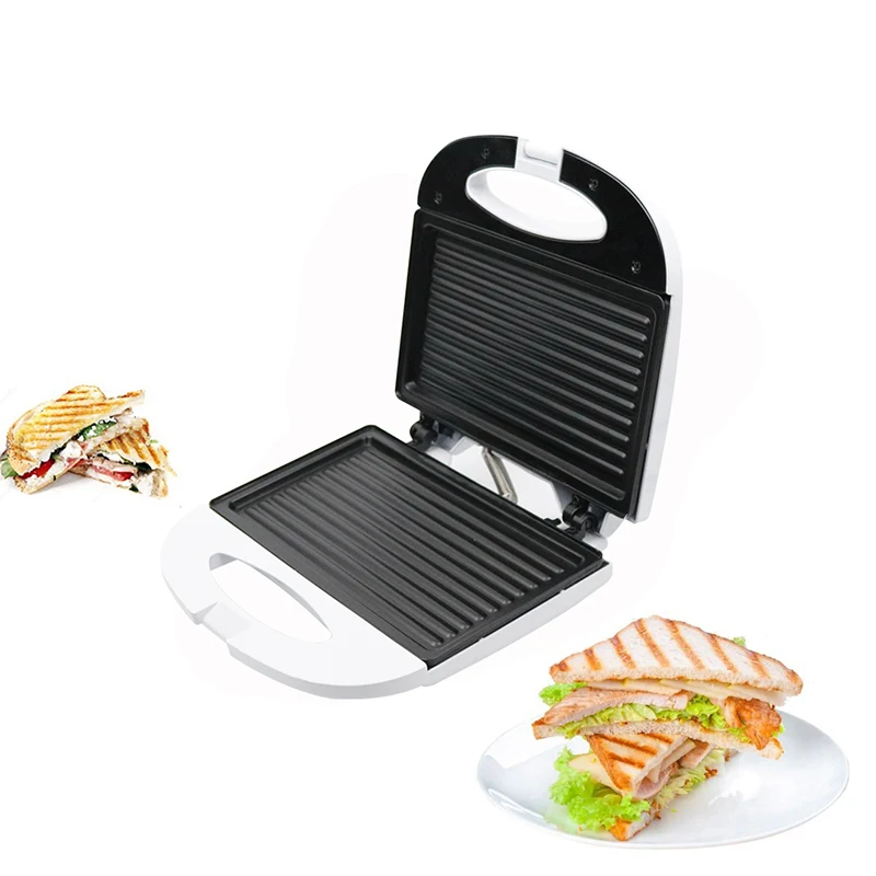 electric mini sandwich maker grill panini breakfast machine barbecue steak frying oven us plug free global shipping