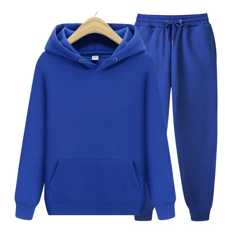 

2021 New Sweater Suit Men And Women Sportswear Clothes + Pants Two-piece Couple Suit PSTZF55-PSTZF58
