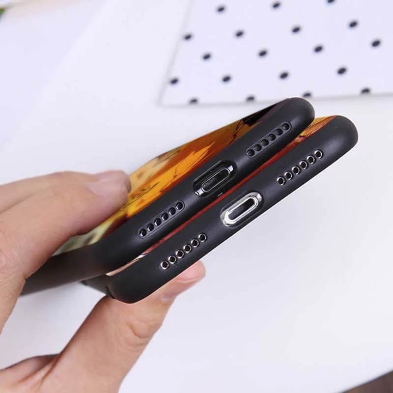 Для iPhone X XS MAX XR 7 8 6 6S plus 5s SE Прозрачный мягкий силиконовый чехол для телефона Punch