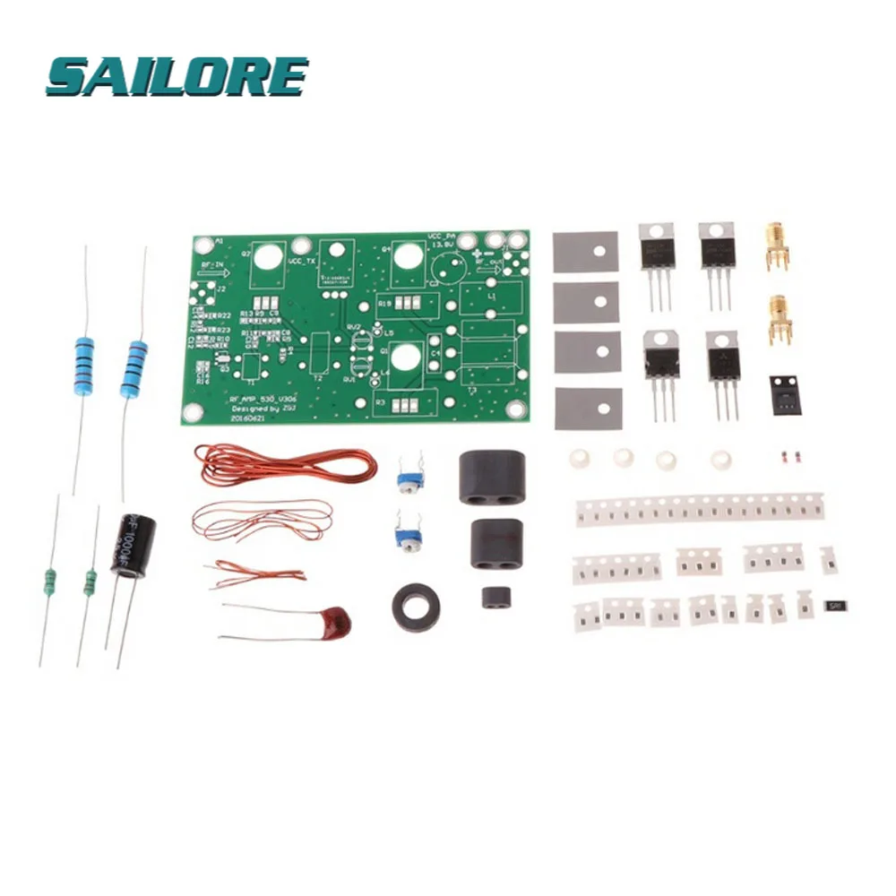 

DC 13,8 V 10A 45W SSB AM линейный усилитель мощности CW FM HF Радио Трансивер коротковолновый Модуль платы DIY Kit