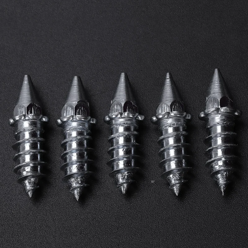 50Pcs/Set Length 27Mm Anti Skid Tire Screw Car Tires Studs Spikes Wheel Snow Chains For Vehicle Truck Motorcycle Wint | Автомобили и
