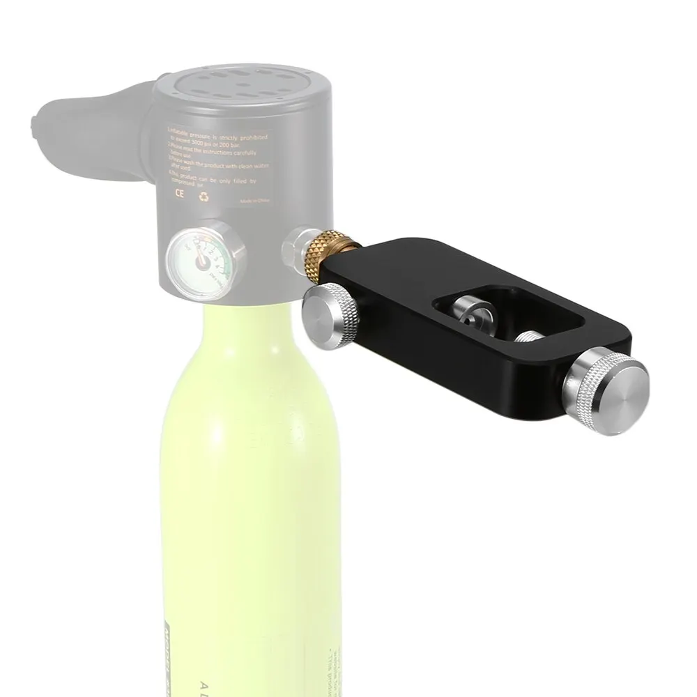 Кислородный бак респиратор адаптер часть алюминиевый сплав оборудование для