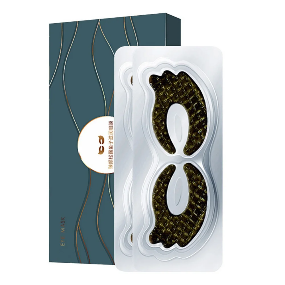 

Новая коллагеновая маска для глаз против морщин, кристальная увлажняющая Сетчатая Маска Для Глаз, гель, темные круги, уход за кожей глаз