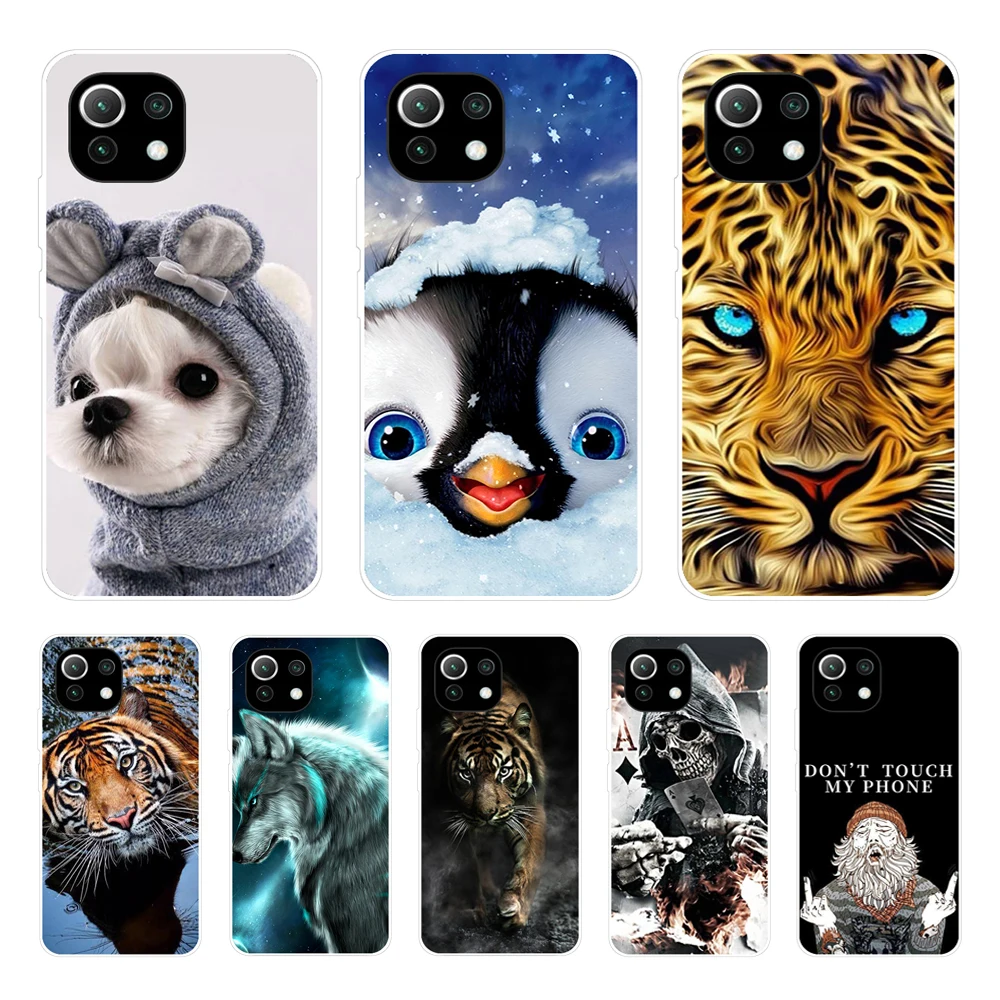 Для xiaomi Mi 11 | Mi 11 Lite 4G 5G | Mi 11i | Mi 11 Ультра чехол для xiaomi11 i 11 Lite чехол для телефона Xiomi Mi11Lite Силиконовый ТПУ