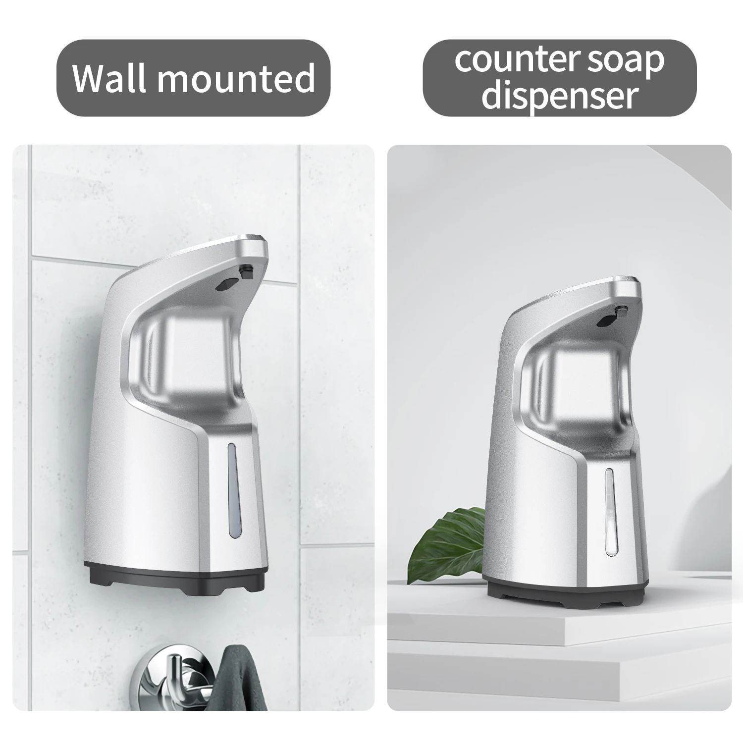 

Hand Sanitizer Dispenser Automatic Soap Touchless Sensor Wall Mounted Gel Infrared Dispenser For Kitchen Bathroom